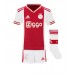 Ajax Steven Bergwijn #7 Hjemmebanetrøje Børn 2022-23 Kortærmet (+ Korte bukser)